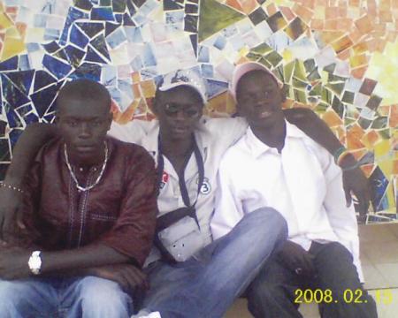 Tioucou Secka and Gaby